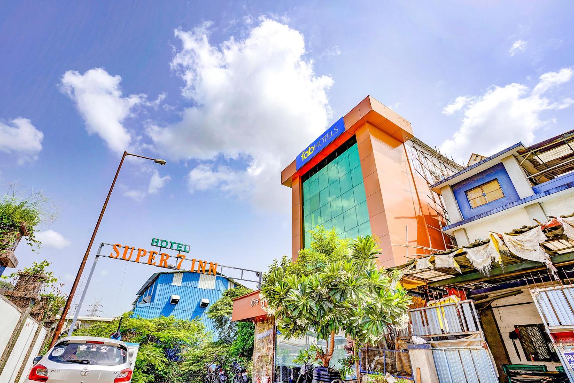 Fabexpress Super 7 Inn - Nr Rabale Station นาวีมุมไบ ภายนอก รูปภาพ